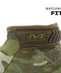 Close-up of Tactical Glove With Anti Slip Grip For Heavy Duty Work, Impact Resistant, And Touchscreen Compatible, Multicam Cuff