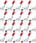 20 Pack Adjustable Toggle Clamps 301AM, Push Pull Quick Release Toggle Clamp For Woodworking And Welding, iron with anti-rust finish