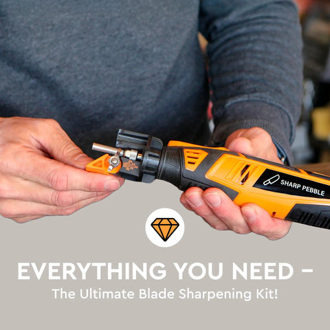 Cordless Lawn Mower Blade Sharpener And Lawnmower Sharpening Kit For Quick Yard Work Battery Powered Grass Trimmer Tool With Zero Hassle Setup Slick Precision Grinding For A Fresh Cut Every Time And Total Game Changer Performance