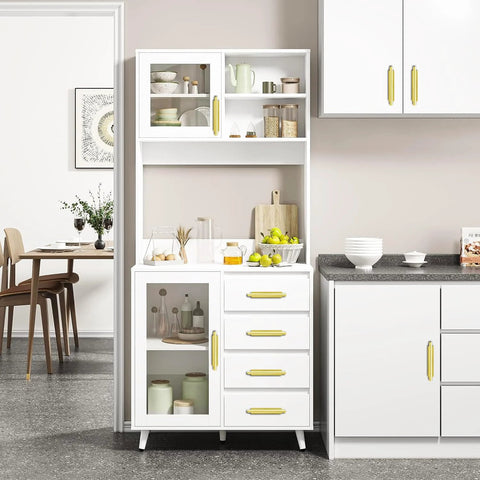 Kitchen cabinets with self stick push pull cabinet handles 8 pack hidden ABS plastic drawer wardrobe window door handles visible