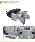 Workhorse Wet And Dry Grain Mill Grinder With Funnel 110V Electric Grain Crusher in silver, close-up motor and disc view