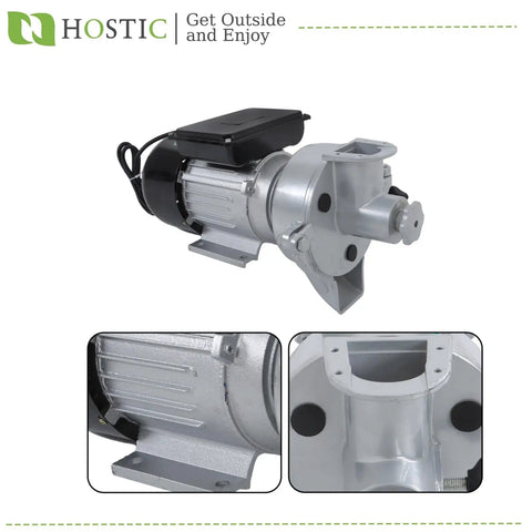 Workhorse Wet And Dry Grain Mill Grinder With Funnel 110V Electric Grain Crusher in silver, close-up motor and disc view