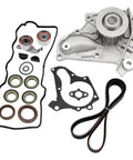Toyota Timing Belt Kit With Water Pump Fits 1987 To 2001 Camry Celica RAV4 MR2 Solara 2.0L 2.2L 3SFE 5SFE L4 DOHC 16V components