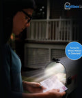 Motion Activated LED Light With Easy Install And Water Resistant Build, Black Finish, Weatherproof Sensor Lighting For Hallways, Stairways, Garage Or Indoor And Outdoor Use on mailbox