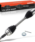CV Axle Shaft Assembly For Nissan Sentra 2007 2008 2009 2010 2011 2012 Front Left Driver Side Automatic CVT 2.0L Replacement 39101ET200 NCV53918 666258