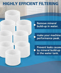 9 humidifier filters for 30 Pack Top Fill Humidifier Replacement Filters That Fit Classic 160 150 200S 300 300S LV600S