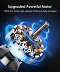 Upgraded powerful motor for the 5300 CFM 20 Inch High Velocity Oscillating Pedestal Fan With 3 Speeds For Industrial Use