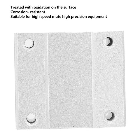 Heavy Duty Aluminum Alloy Linear Motion Ball Bearing Slide Block Bushing SCS16UU With 16mm Bore, aluminum part with oxidation treatment.