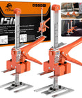 Heavy Duty 2 Pack Furniture Lifter Arms, Labor Saving Arm Jack For Moving Couches And Appliances, steel jacks with height adjustment.