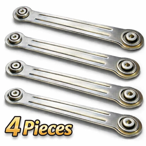 Patio Glider Replacement Bearing Bracket Rocker Arm Hardware Kit For Adirondack Chairs 9 Inch Length Zinc Coated Steel Durable Rustproof Pivot Points Indoor Outdoor Furniture Repair 4 Pack