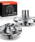 Beefy Front Wheel Hub Assembly Pair For Volkswagen Passat 1998-2005 And Audi A4 1997-2002 Quattro Direct Fit Replacement