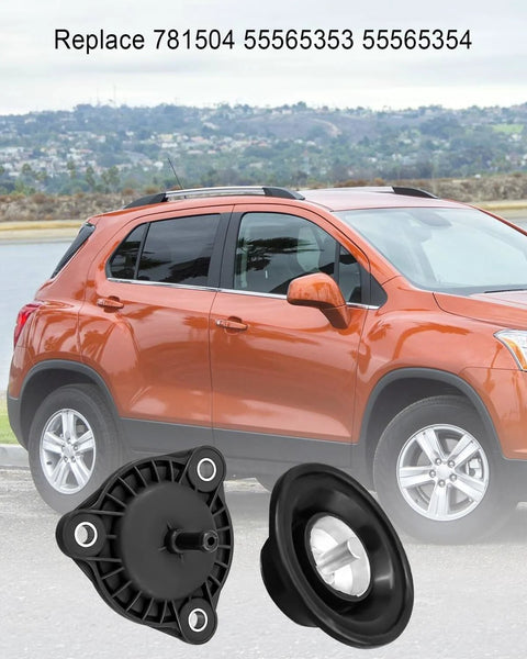 QAGGUM vacuum actuator components (two black plastic parts) for Chevy Cruze/Sonic Trax Buick Encore replacement