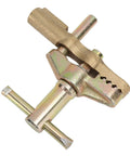 Heavy Duty Welding Ground Clamp With 800 Amp Brass Iron Build, showing robust construction and durable design for welding tasks.