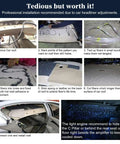 Lit Car Starlight Headliner Kit With 16W RGBW Light Engine installation steps and fiber optic setup guide.