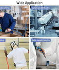 Wide application of Blue PU Air Hose for woodworking, automated industry, painting, and auto repair industry.
