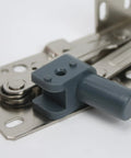Soft Close Tip Out Hinges For Tray Doors With Self Closing Damper 45 Degree Hidden Pivot Tilt Opening Scissor Cabinet Hinges