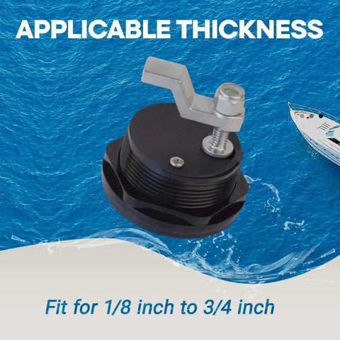 Non Locking T Handle Boat Hatch Latch Rugged Saltwater Ready Marine Grade Stainless Steel Cam Latch Flush Mount Deck