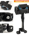 Citroen Relay Door Hinges With Limiter And Soft Close Check Strap, heavy duty, metal, multi level opening, detailed view