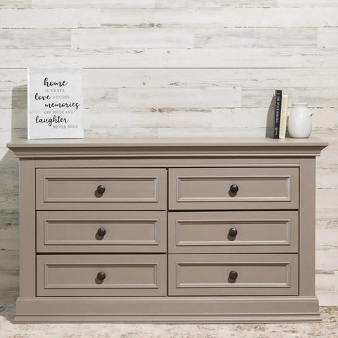 Chest of drawers refinished with All In One Refinishing Paint For Furniture And Cabinets No Stripping No Sanding No Priming Needed Pebble Color Quart Easy To Apply With A Pro Finish For DIY Home Makeovers
