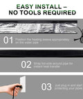 Installation guide for Outdoor Water Pipe Heating Blanket With 9.8 Foot Cord No-Fuss Freeze Prevention Heat Tape for Pipes and RV Hoses.