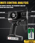2.4GHz remote control for RC Fire Rescue Boat With 2 4GHz Remote Water Spray Function Dual Rechargeable Batteries Powerful Aquatic Rescue Ship