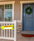 12 Pack Double Sided Neon Arrow Garage Sale Signs With Stakes 17 X 6 Inches High Visibility This Way Plastic Decoration Yellow And Red Great For Yard Sales Flea Markets Or Pop Up Events Easy To See From Afar.
