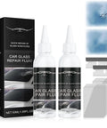 2 Pack Windshield Crack Repair Kit with 2026 Upgraded Glass Repair Fluid for quick fix of cracks on windshields and glass surfaces