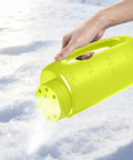 Adjustable Handheld Seed Shaker And Spreader For Fertilizer Grass Seed Ice Melt And Lawn Care Durable Plastic Portable Tool