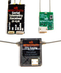 Ultra Tiny SRXL2 DSMX Serial Micro Receiver For RC Gearheads, 2.4GHz DSMX Link With Smart G2 Capabilities, Model SPM4650 shown.