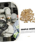 Go To Tough Grease Fitting All In One Kit With Straight 45 Degree And 90 Degree Nozzles For Automotive And Heavy Equipment Use