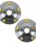 Two front wheel bearing and hub kit for Mazda 3 2005-2013 and Mazda 5 2006-2015, direct fit front bearings and hubs, top view