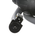 Close-up of connector on Portable Marine Fuel Tank Line Kit With Ethanol-Resistant Tubing And Primer Bulb For Safe Reliable Boat Refueling