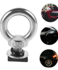 Heavy Duty High Strength T Type Hanging Ring Screw For Roof Rack Accessories Quick Release Bolt For Luggage Racks And Roof Platforms Mounting Hardware Eye Bolt With Nut Rope Anchor, 304 stainless steel, 304 marked