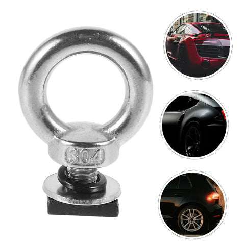 Heavy Duty High Strength T Type Hanging Ring Screw For Roof Rack Accessories Quick Release Bolt For Luggage Racks And Roof Platforms Mounting Hardware Eye Bolt With Nut Rope Anchor, 304 stainless steel, 304 marked