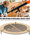 Bahtinov Mask For Telescopes 120 To 160mm Acrylic No Nonsense Focusing Tool Manual Focus Accessory Black Fits Dobsonians Mak Cas