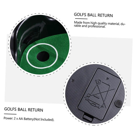 Auto Return Golf Practice Cup System No Battery Required Lightweight Plastic Training Aid For Quick Reps And Pressure Putt Practice Beginners To Pros Today
