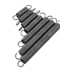 Heavy Duty Tension Springs With Open Hooks Made From Strong Spring Steel 65Mn, various sizes, ideal for mechanics and garage projects.
