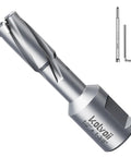 Heavy Duty Magnet Mount Carbide Tipped Annular Cutter 1/2 Inch By 1-3/8 Inch Depth for precision cutting in steel.