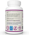 Lithium Aspartate 10mg Supplement For Brain Fuel And Cognitive Function As You Age, NSF certified, 100 count bottle back label view