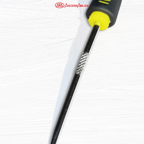 Heavy Duty Six Inch Cage Nut Tool For Server And Network Rack Mounting Includes An Ultra Comfy Rubber Grip Handle.