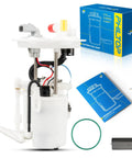 Top Shelf Heavy Duty Electric Fuel Pump Assembly With Integrated Strainer And Fresh Seal Kit For Ford Freestyle 2005 2006 2007, included manual and tools.