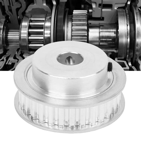 XL Type 30 Teeth Aluminum Synchronous Wheel Belt Pulley with 5 mm Bore for Precision Machining in mechanical assembly