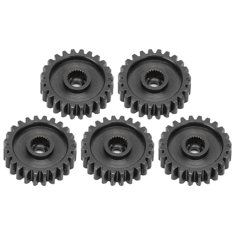 5 Pack Steel Servo S Gears With 24 Tooth Internal Spline, Module 0.8, Rugged S Gear Set For Robotics RC Cars CNC Machinery And Industrial Projects