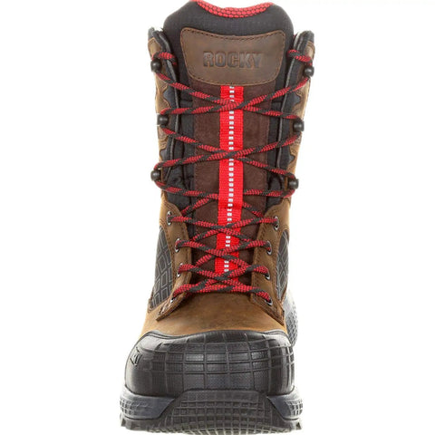 Rugged Composite Toe Work Boots Featuring Hella Comfort Rebound Support With Full Waterproof Shield And Killer Non Slip Oil Resistant Grip For Tough Job Sites