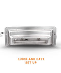 Propane Gas Burner For Pi Pizza Oven Outdoor Cooking Accessory Stainless Steel Upgrade Quick Heat Up For Fast Stone Baked Crust