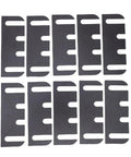PVC Door Hinge Shims for Quick Fix For Door Alignment Fits Standard Hinges Indoor Use Easy Install And Adjustable Shims