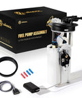 Fuel Pump Assembly With Sending Unit Pressure Sensor For 2002 2003 Cadillac Escalade ESV EXT Chevy Avalanche Suburban GMC Yukon XL 1500 V8 5.3L 6.0L Gas Replacement Kit with components and box.