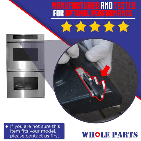 Oven Door Hinge Kit For Thermador And Bosch Ovens, 2 Hinges Included, Part 00487746, Replaces 1032578 And 14-38-045-01