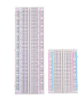 Hands On Breadboard Kit With Power Supply Module And Jumper Wires Battery Clip 830 And 400 Tie Point Boards USB Or DC Power 3V3 Output