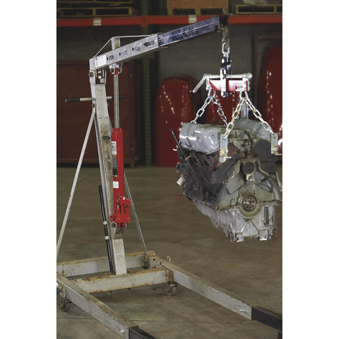 Heavy Duty 8 Ton Long Ram Hydraulic Floor Jack With Rapid Double Piston Pump For Smooth Car Raising Features Clevis Base Rig Ready Steel Workhorse Rust Tough Coat Garage Boss Must Have